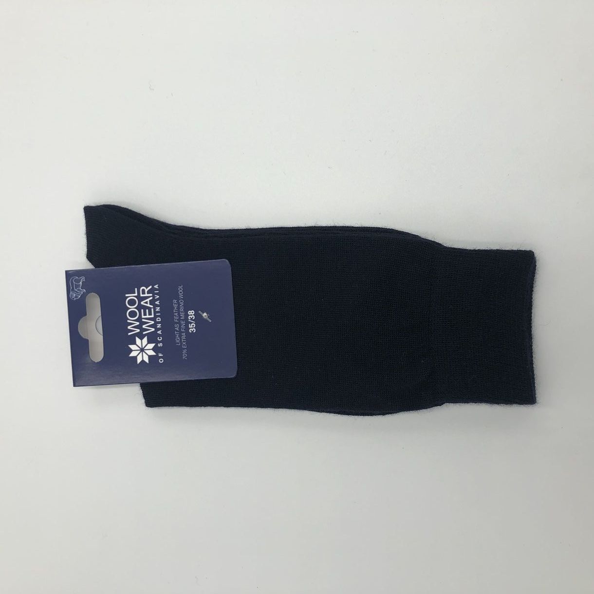 Luxuriöse Wollsocke in schönem Design aus 70 % Merinowolle