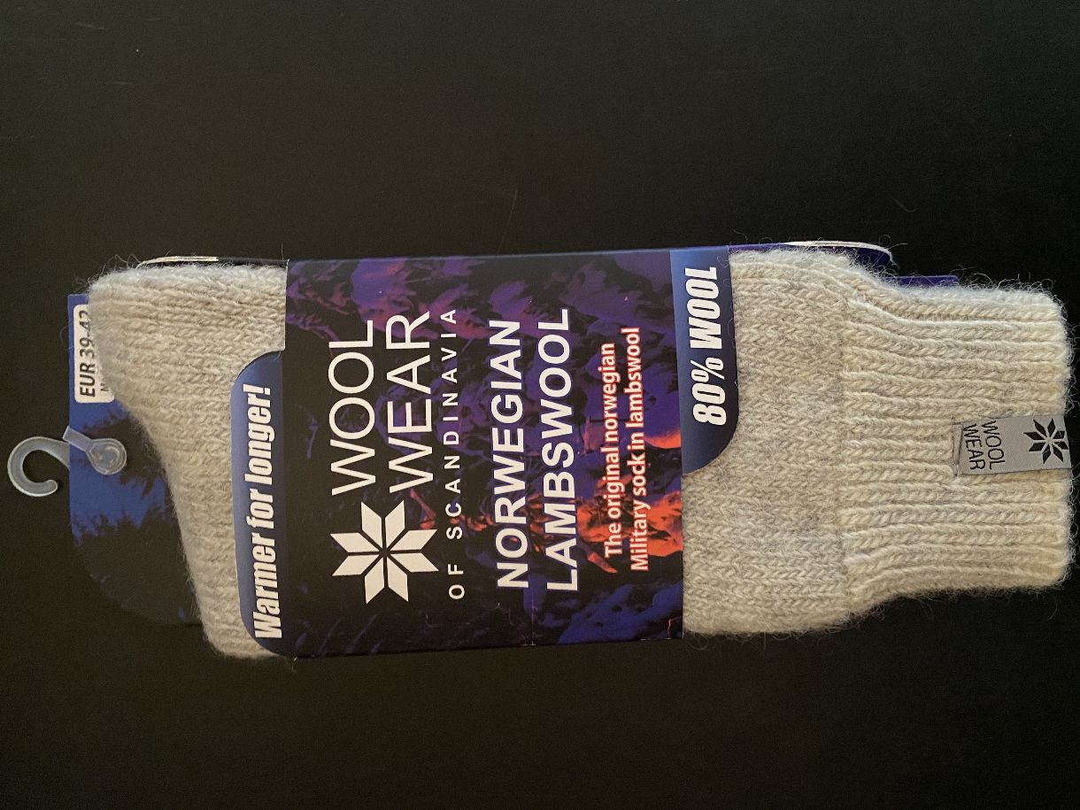 Starke und superfeste Wollsocken aus 80 % reiner Wolle