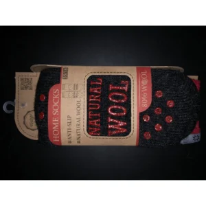 Rutschfeste Socken in starker Qualität aus 80% Wolle