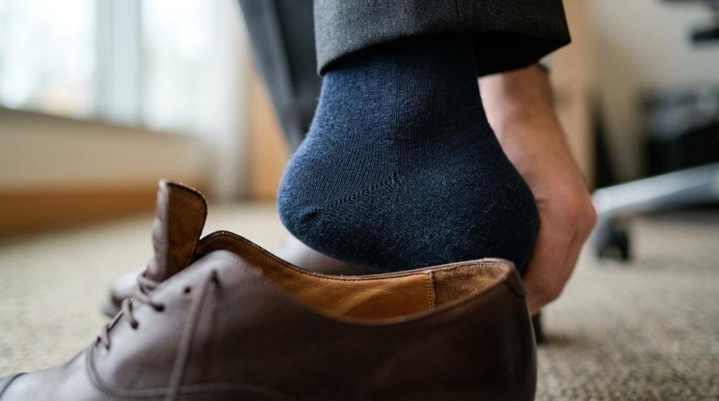 dünne wollsocken