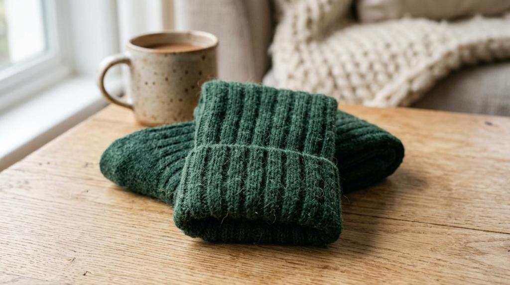 lammwollsocken