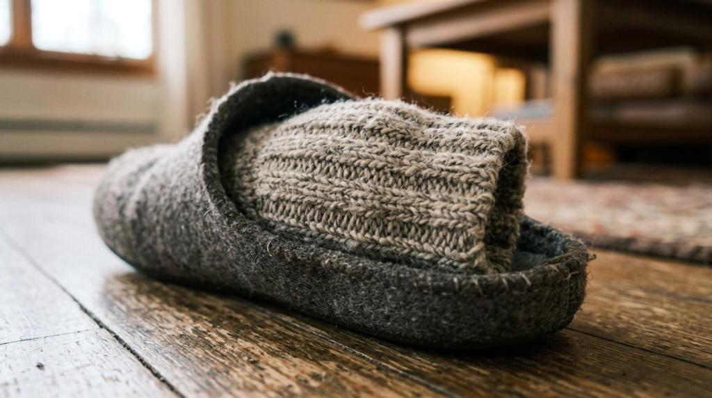 dicke wollsocken